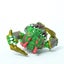 Skylanders Spyros Adventure Dino-Rang - Series 1 - Green Base Earth Dinorang S1 Carousel 3