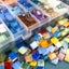 50pcs Glass Mosaic Tiles Colorful Square Mosaic Pieces For Mosaic Projects DIY Carousel 3