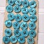 Turquoise blue sea water 4 hole vintage sewing buttons bulk 24 pieces Carousel 4