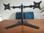 Loctek Dual Monitor Swivel Arm stand Carousel 1
