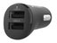 Verbatim Car Charger - Dual Port 3.4A - Black Carousel 1