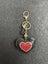 Gorgeous diamanté heart shaped key ring/chain Carousel 2