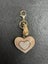 Gorgeous diamanté heart shaped key ring/chain Carousel 4