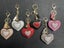 Gorgeous diamanté heart shaped key ring/chain Carousel 1