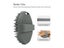 Soft Silicone Body Scrubber Bath Brush With Ergonomic Handle Portable Shower Carousel 4