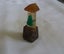 JEWELLERS MUSEUM RARE VICTORIAN KAURI AMBER/GUM CHINESE MINERS BUDDHA TEMPLE Carousel 11