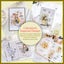 6 Pack Scrapbook Kit Literature Inspired Journaling Stickers Waterproof Scrap Carousel 3