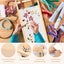 Embroidery Scroll Frame Wooden Cross Stitch Scroll Frame Rotated Needlepoint Carousel 9