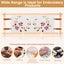 Embroidery Scroll Frame Wooden Cross Stitch Scroll Frame Rotated Needlepoint Carousel 8