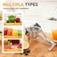 Fresh Fruit Juice Extractor Hand Juicer Squeezer Lemon Juicer Manual Hand Press Carousel 10