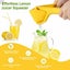 Lemon Squeezer Manual Flat Lime Juicer Squeezer Hand Citrus Press Carousel 7