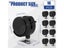 4Pcs Furniture Caster Wheel Table Plate With Brake 1.5/2inch Swivel Castor Carousel 6