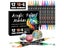 24/48/72 Colors Dual Tip Acrylic Paint Markers 12/24/36 Pack Art Markers Set Carousel 1