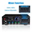 Mini Bluetooth Power Amplifier Home Car Stereo Audio Amp for Speaker Hifi Carousel 5