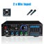 Mini Bluetooth Power Amplifier Home Car Stereo Audio Amp for Speaker Hifi Carousel 8