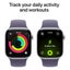 Apple Watch Series 11 GPS + Cellular 42mm Silver Aluminium Case w/ Purple Fog... Carousel 3