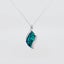 Paua Necklace - 'Crystal Leaf' Carousel 1