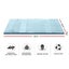 Giselle Bedding Memory Foam Mattress Topper 7-Zone 5cm Single Carousel 2