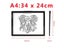 A3/A4 Light Pad Wireless Battery Powered Light Box Artcraft Tracing Pad Carousel 1
