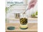 Glass Pickles Jar With Lids Strainer Olives Hourglass Jug Food Storage Kimchi Carousel 4