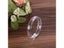 12 Pieces Clear Plastic Curtain Rings Set Shower Curtain O Rings Hooks Gliding Carousel 5