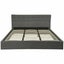 London Leather Richmond Super King Bed Base & Bedhead HCRCODBDKBGRA-NZ Carousel 1