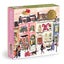 Snowfall on Main Street 1000 Piece Foil Puzzle by Galison - Carousel 1