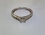 Modern White Gold & Diamond Ring + Solitaire Carousel 3