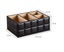 Black Or White Storage Box Pu Leather Desk Organiser Remote Control Holder Carousel 2