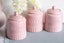 House of Florence Blush Pink Kitchen Canisters Set of 3 Storage Carousel 4