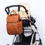 Hod Health & Home Faux Leather Nappy Bag Mummy Backpack Stroller Storage Carousel 5