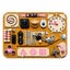 Riley & Gray Educational Busy Board, Montessori Toy for Toddlers, Small Pink Carousel 1