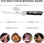 PAUDIN, 4 in 1, BBQ Low & Slow Knife Set Kitchen Chef Boning Knife Carving Fork Carousel 8