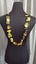 Iridescent Yellow Resin Chunky Statement Necklace – 17" Carousel 1