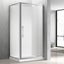 800 x 1000mm Square Pivot Door Shower 2 Metre HEIGHT Carousel 1
