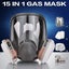 Respirator Mask Full Face Mask with 2097 Filter Carousel 9
