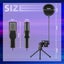 USB Condenser Microphone PC Mic Computer Tripod Stand Carousel 10