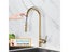 Rozin Smart Touch Kitchen Faucet Black Pull Out Sensor Faucets Black/Nickel 360 Carousel 1