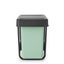 Brabantia Sort & Go Built-In Bin (2 x15L) Dark Grey & Jade Green Carousel 3