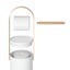 Umbra Bellwood Toilet Paper Holder & Reserve White/Natural Carousel 14