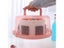 Portable Cake Box Round Food Fresh-keeping Box Dustproof Plastic Cake Stand Carousel 5