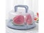 Portable Cake Box Round Food Fresh-keeping Box Dustproof Plastic Cake Stand Carousel 6