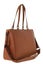 Gap Camilla Ladies Vegan Leather Modern Tote Crossbody Bag Tan Carousel 2