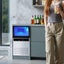 Commercial Ice Maker Machine, 59kg/24H with 15kg Storage, 45 Cubes per Cycle Carousel 8