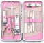 Travel Mini Nail Set 12pcs Manicure Set Pedicure Scissor Cuticle Knife Endosc Carousel 1