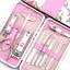 Travel Mini Nail Set 12pcs Manicure Set Pedicure Scissor Cuticle Knife Endosc Carousel 2