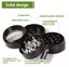 Zinc Alloy Four-Layer Metal Herb Grinder with Handle 40mm Carousel 2