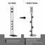 Freestanding Vacuum Stand Cordless Cleaner Vacuum Holder Rack for Dyson Xiaomi Carousel 3