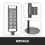 Freestanding Vacuum Stand Cordless Cleaner Vacuum Holder Rack for Dyson Xiaomi Carousel 4