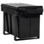 Vida Xl Kitchen Cupboard Pull-Out Dustbin Soft-Close 48 L Carousel 1
